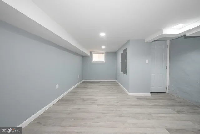 a view of empty room