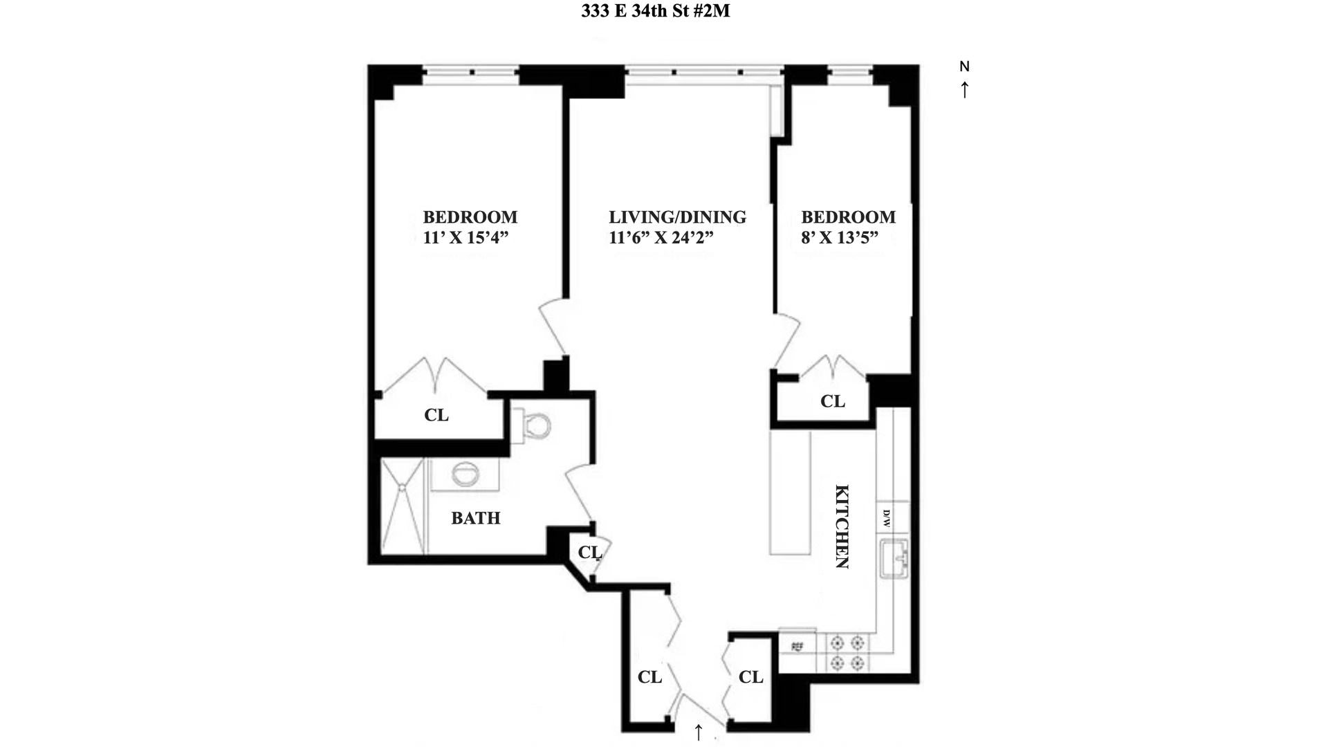 333 East 34th Street, Unit 2M Manhattan, NY 10016 - Photo 12 of 12