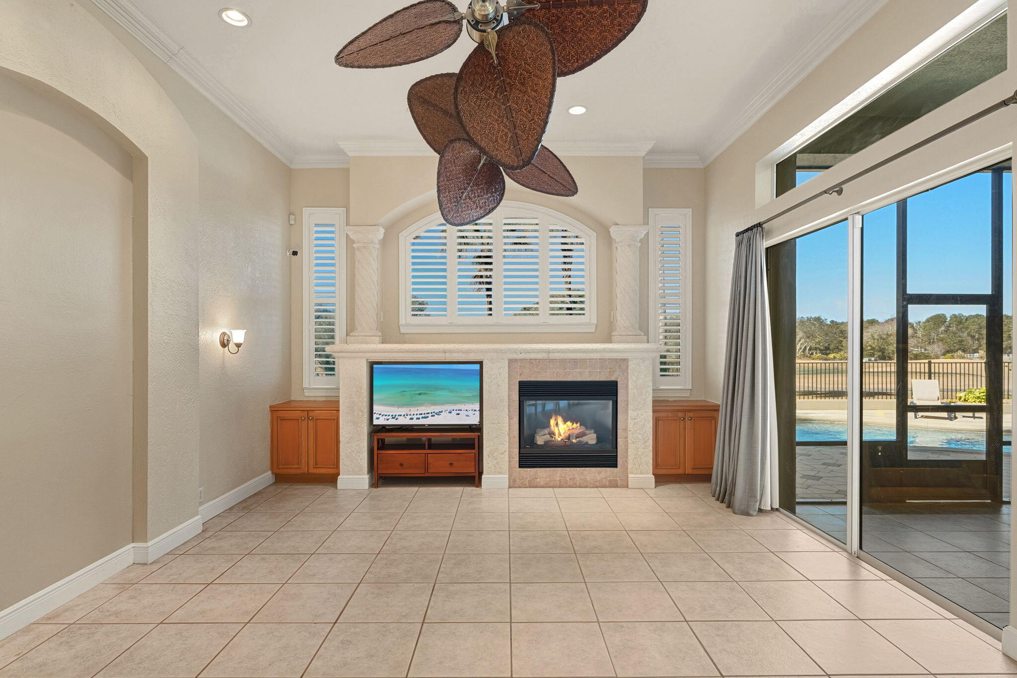 4327 Stonebridge Road Destin, FL 32541 - Photo 14 of 51 a view of an empty room and fire place