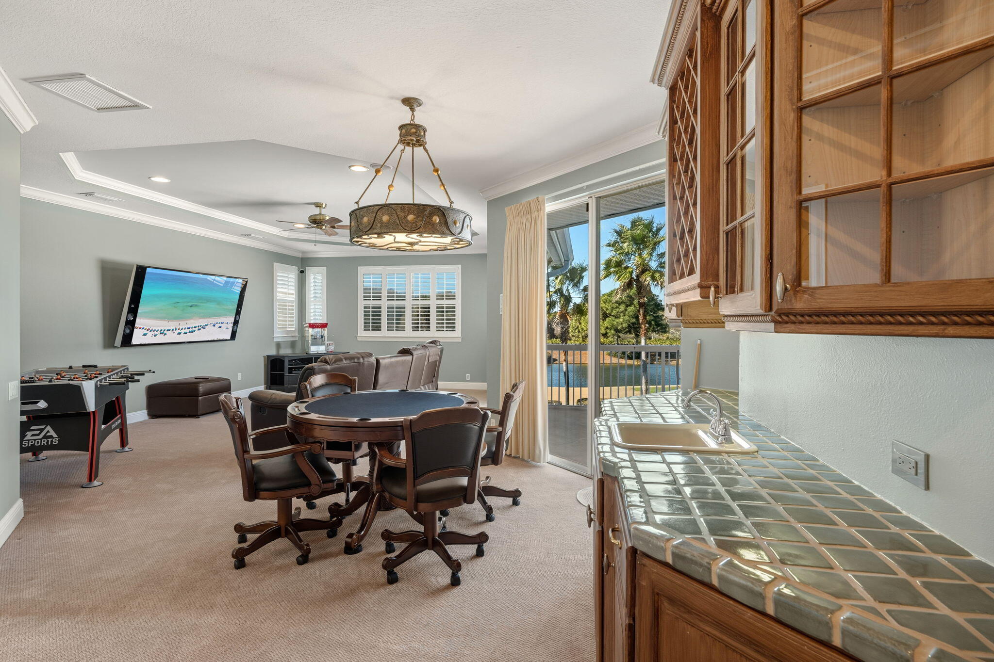 4327 Stonebridge Road Destin, FL 32541 - Photo 37 of 51 a view of a dining room with furniture window and outside view