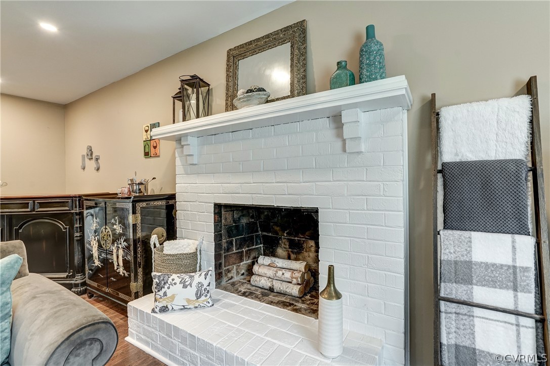 4801 Newbys Bridge Road Chesterfield, VA 23832 - Photo 6 of 34 a living room with furniture and a fireplace