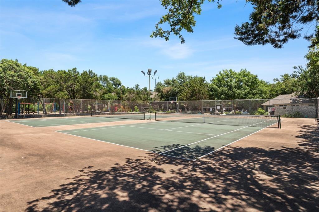 1809 Springwater Drive Round Rock, TX 78681 - Photo 21 of 25 View of tennis court with community basketball court