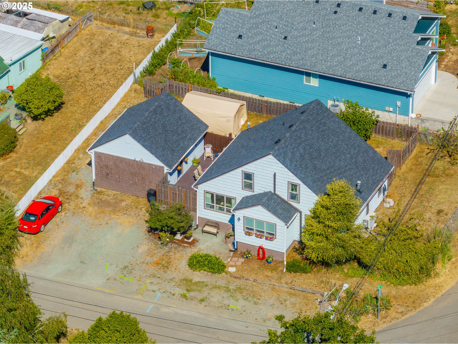 1753 20th Street Myrtle Point, OR 97458 - Photo 3 of 44 an aerial view of a house