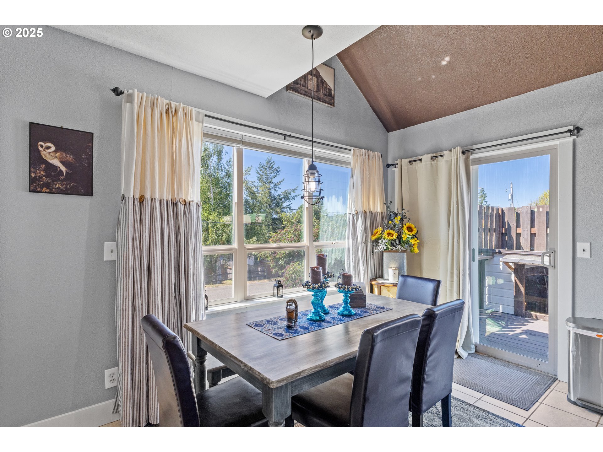 1753 20th Street Myrtle Point, OR 97458 - Photo 9 of 44 a view of a dining room with furniture window and outside view