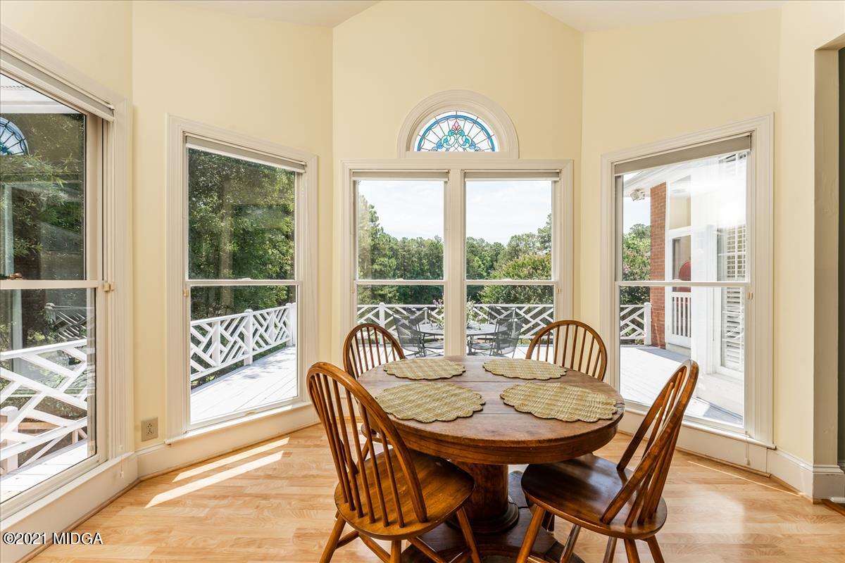 135 Rivoli Ridge Drive Macon, GA 31210 - Photo 13 of 46 a view of a dining room with furniture window and outside view
