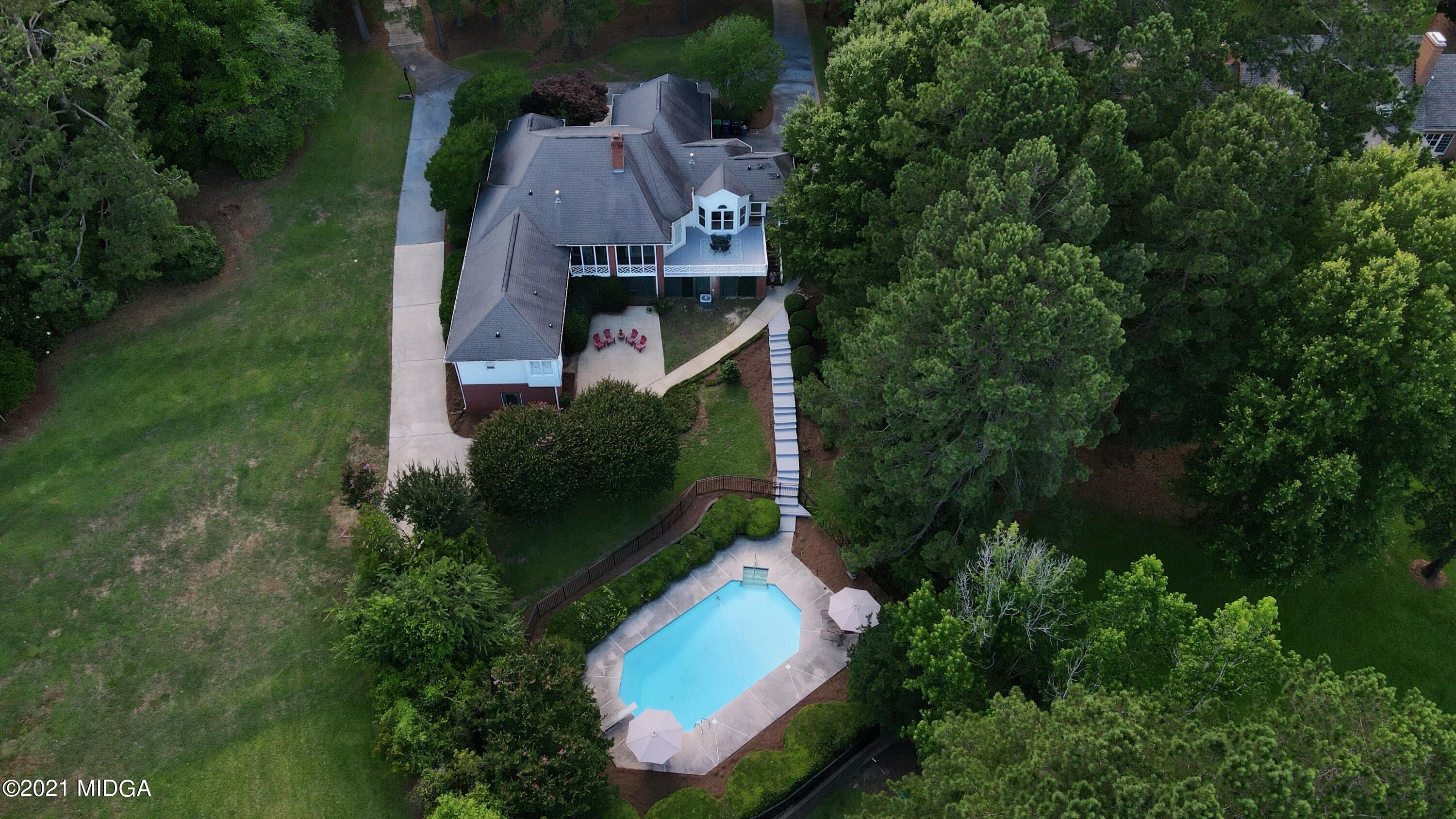 135 Rivoli Ridge Drive Macon, GA 31210 - Photo 46 of 46 an aerial view of a house