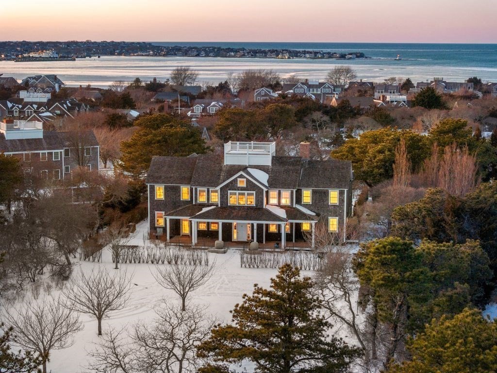 34 Brewster Road Nantucket, MA 02554 - Photo 40 of 40 a view of a house with a yard