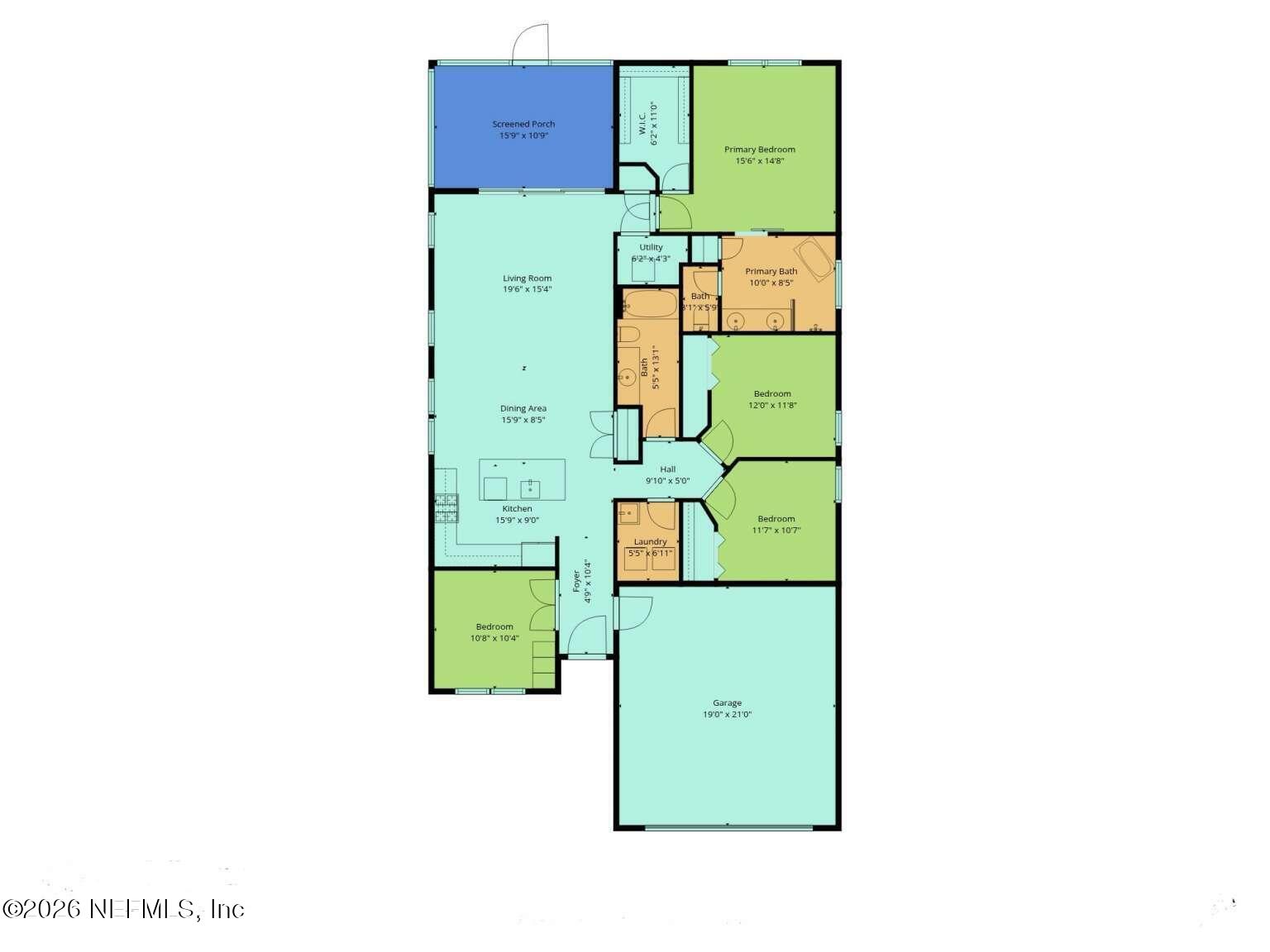 339 Gan Way St. Johns, FL 32259 - Photo 20 of 20 a picture of a bathroom with a sink and a mirror