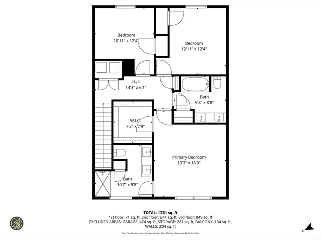 a picture of a floor plan
