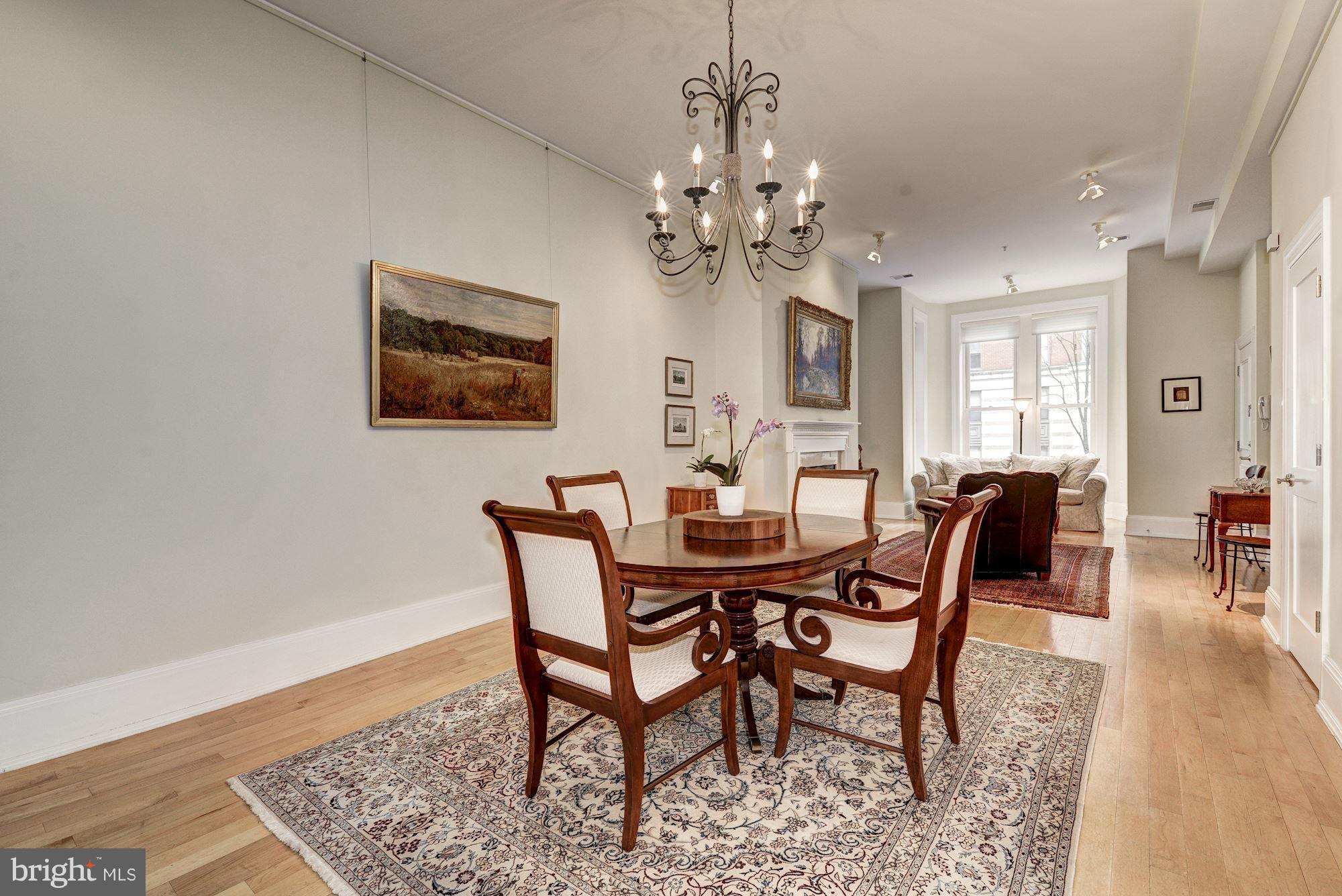 1411 N Street Northwest, Unit 2 Washington, DC 20005 - Photo 4 of 20 Dining Room