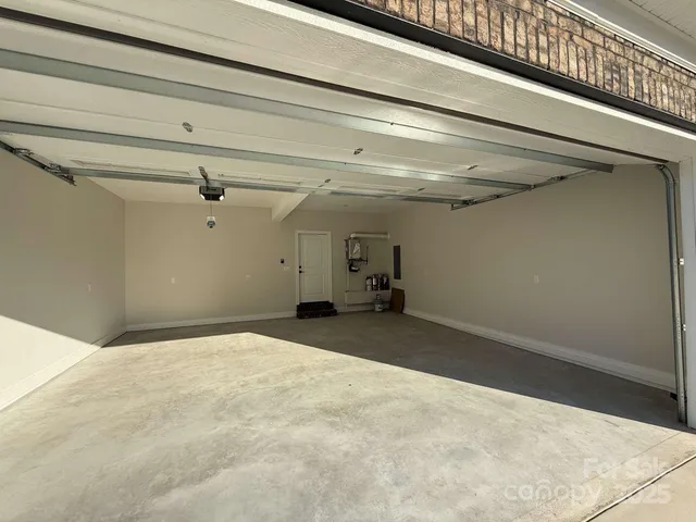 a view of a room with a hallway