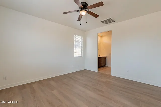 wooden floor in an empty room
