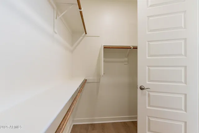 a view of walk in closet