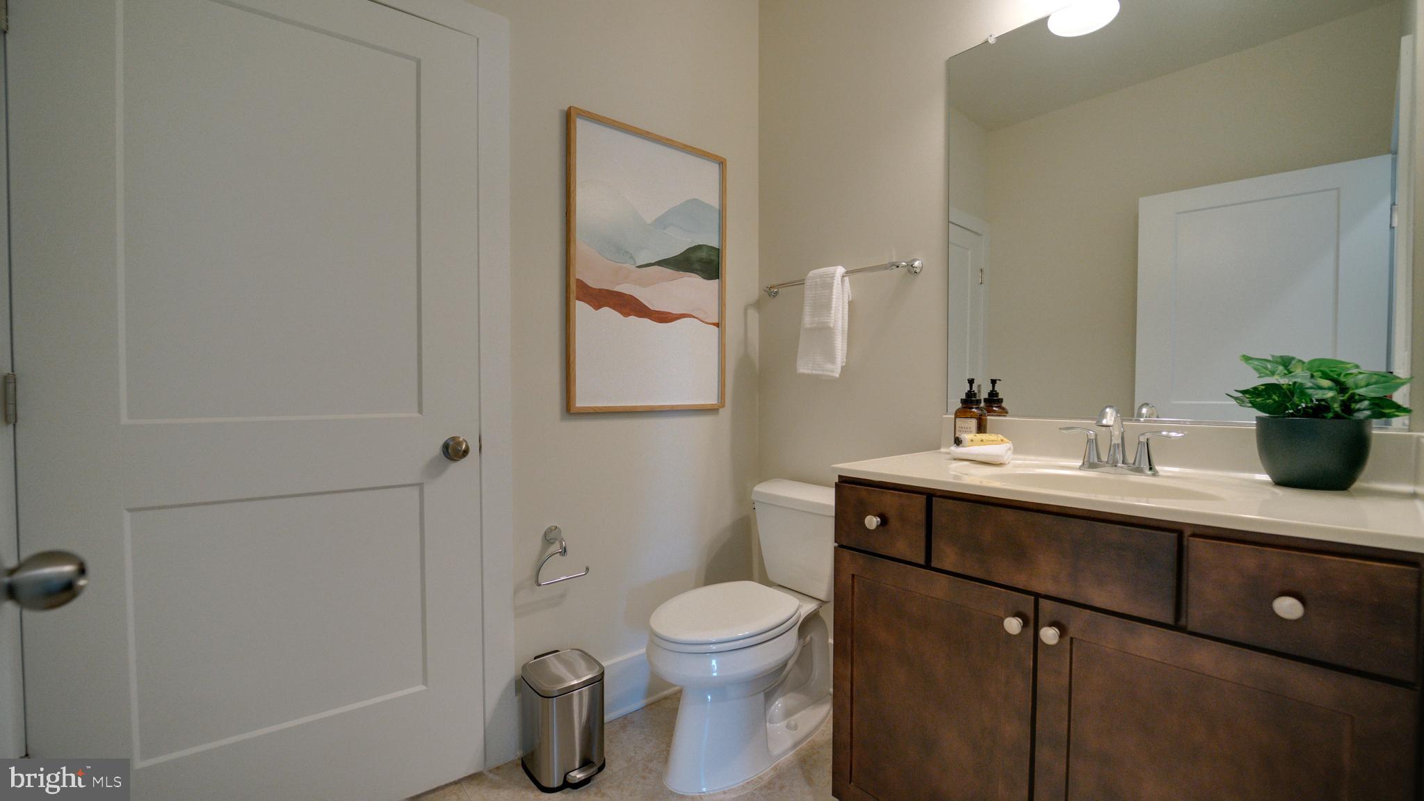 20062 Old Line Terrace Ashburn, VA 20147 - Photo 67 of 79 a bathroom with a toilet a sink and mirror