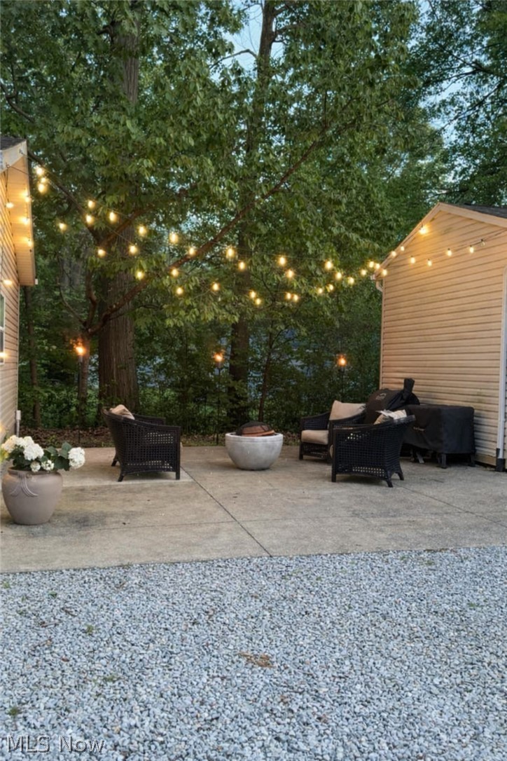 151 Meadowridge Road Mogadore, OH 44260 - Photo 22 of 26 View of patio / terrace with an outdoor lounge area