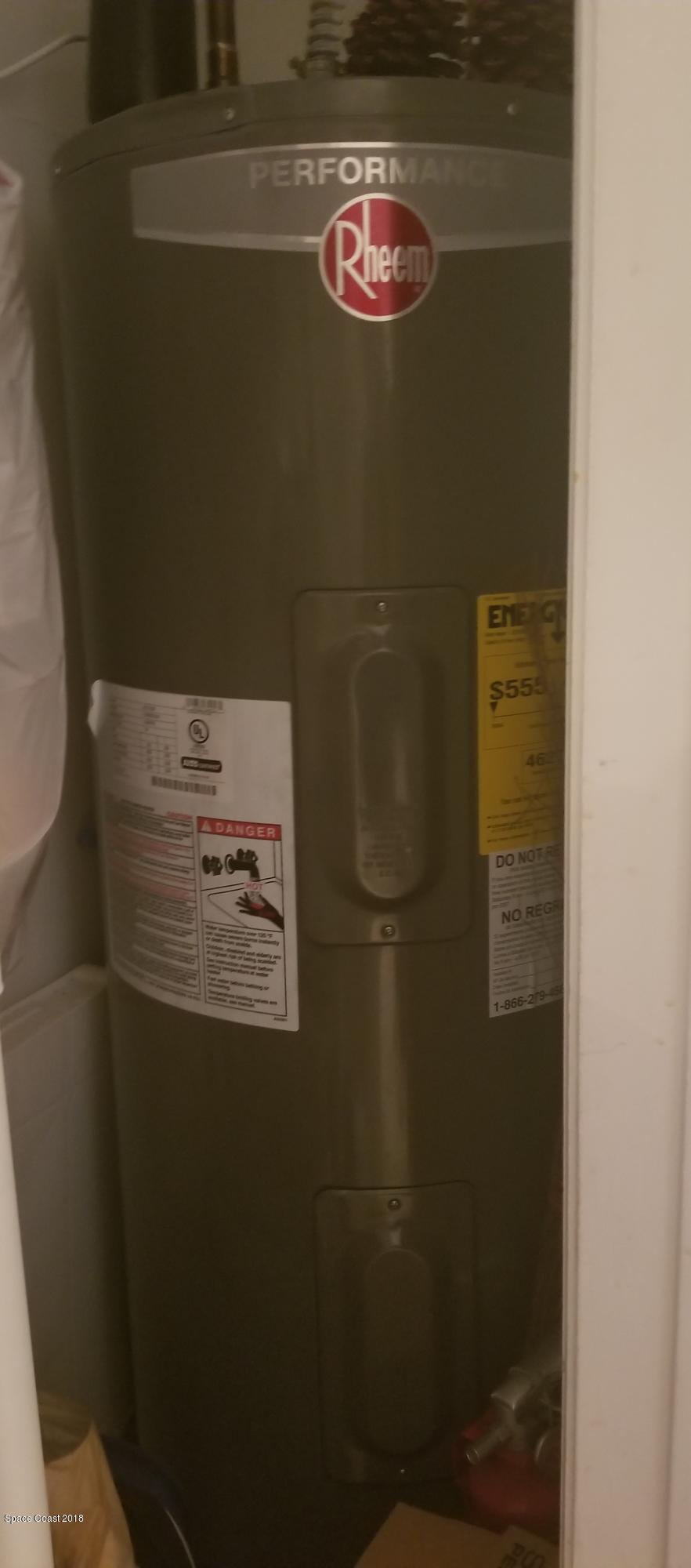 290 Spring Drive, Unit 1 Merritt Island, FL 32953 - Photo 23 of 24 New Water heater