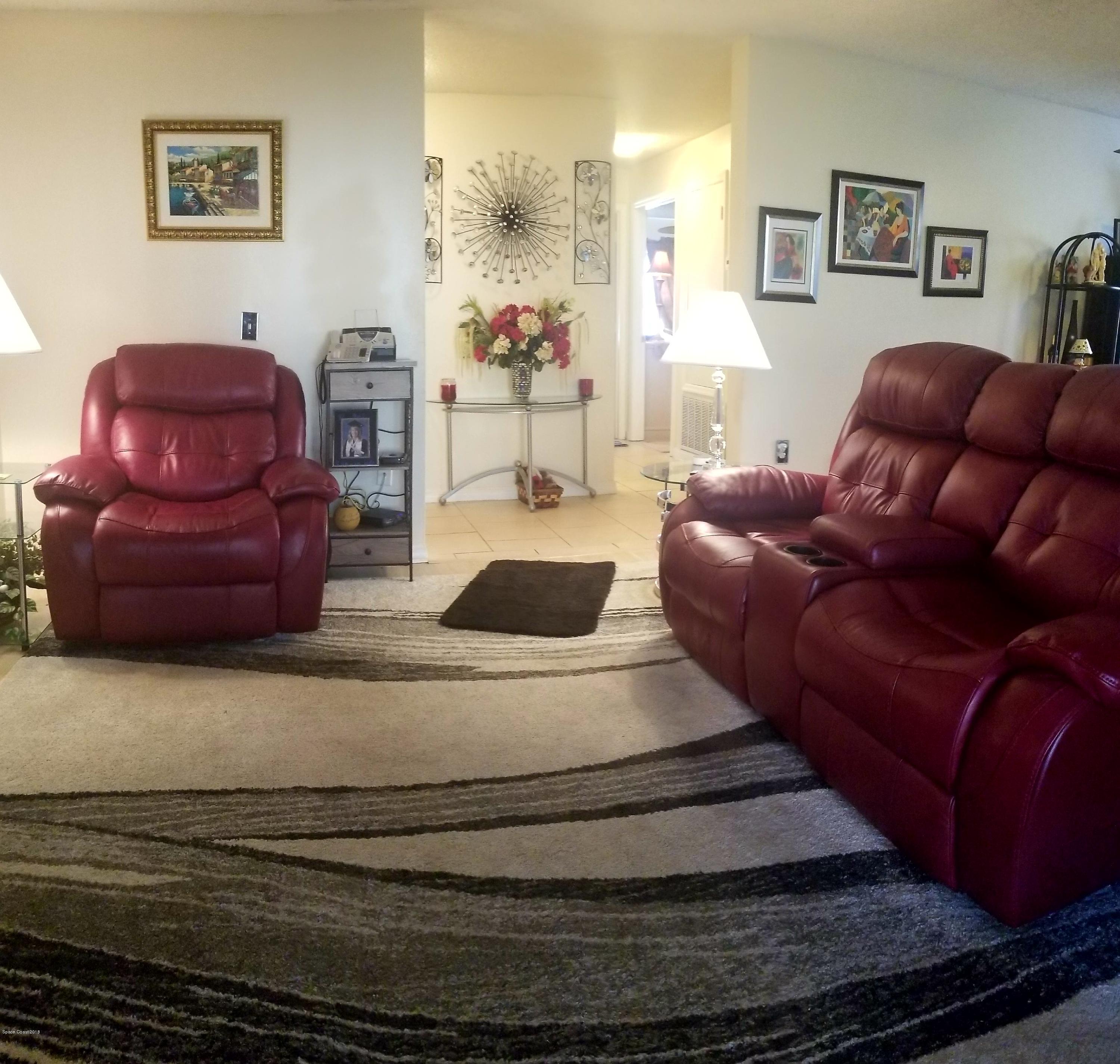 290 Spring Drive, Unit 1 Merritt Island, FL 32953 - Photo 4 of 24 Living room