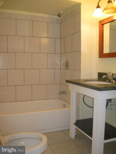 Bath in basement