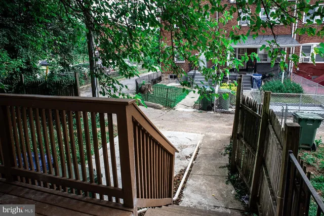 a view of deck and patio
