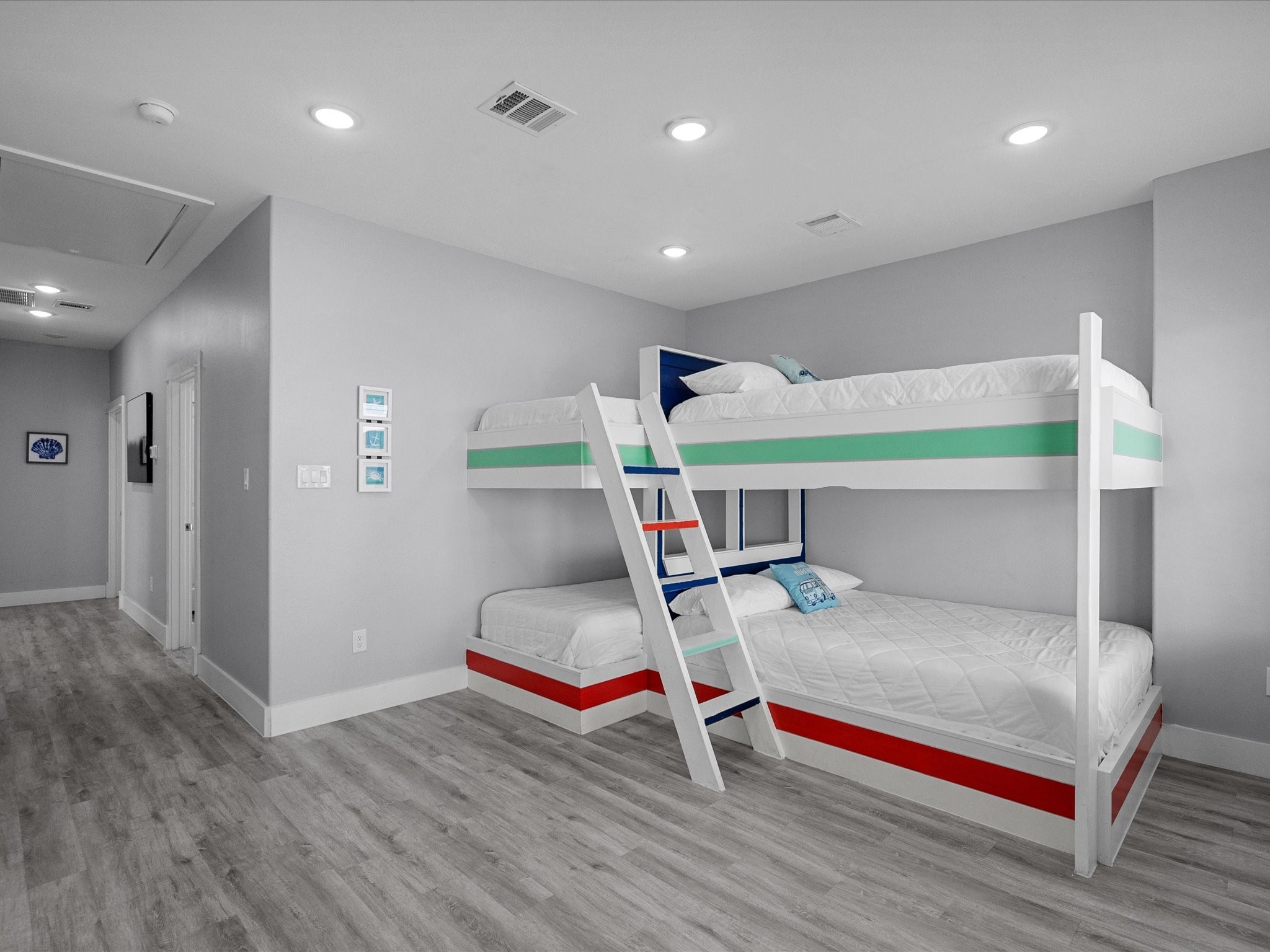 718 Beach Drive Surfside Beach, TX 77541 - Photo 42 of 49 Experience oceanfront tranquility on this spacious, covered deck, ideal for outdoor dining and relaxation.