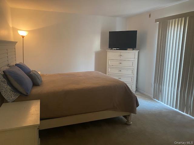 75 Rocky Point Yaphank Road, Unit 133 Rocky Point, NY 11778 - Photo 11 of 15 a bedroom with a bed and a flat screen tv