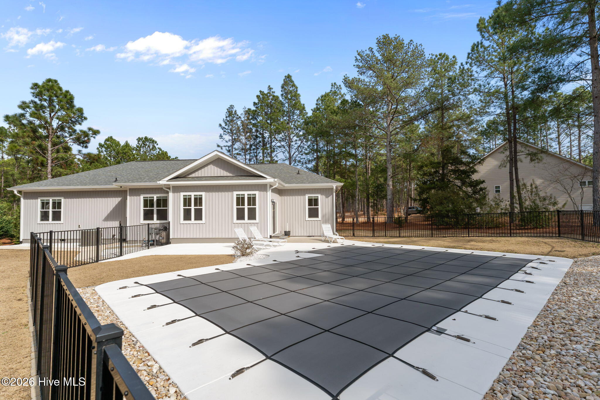102 Roxburgh Court West End, NC 27376 - Photo 35 of 52 salt water pool with safety cover