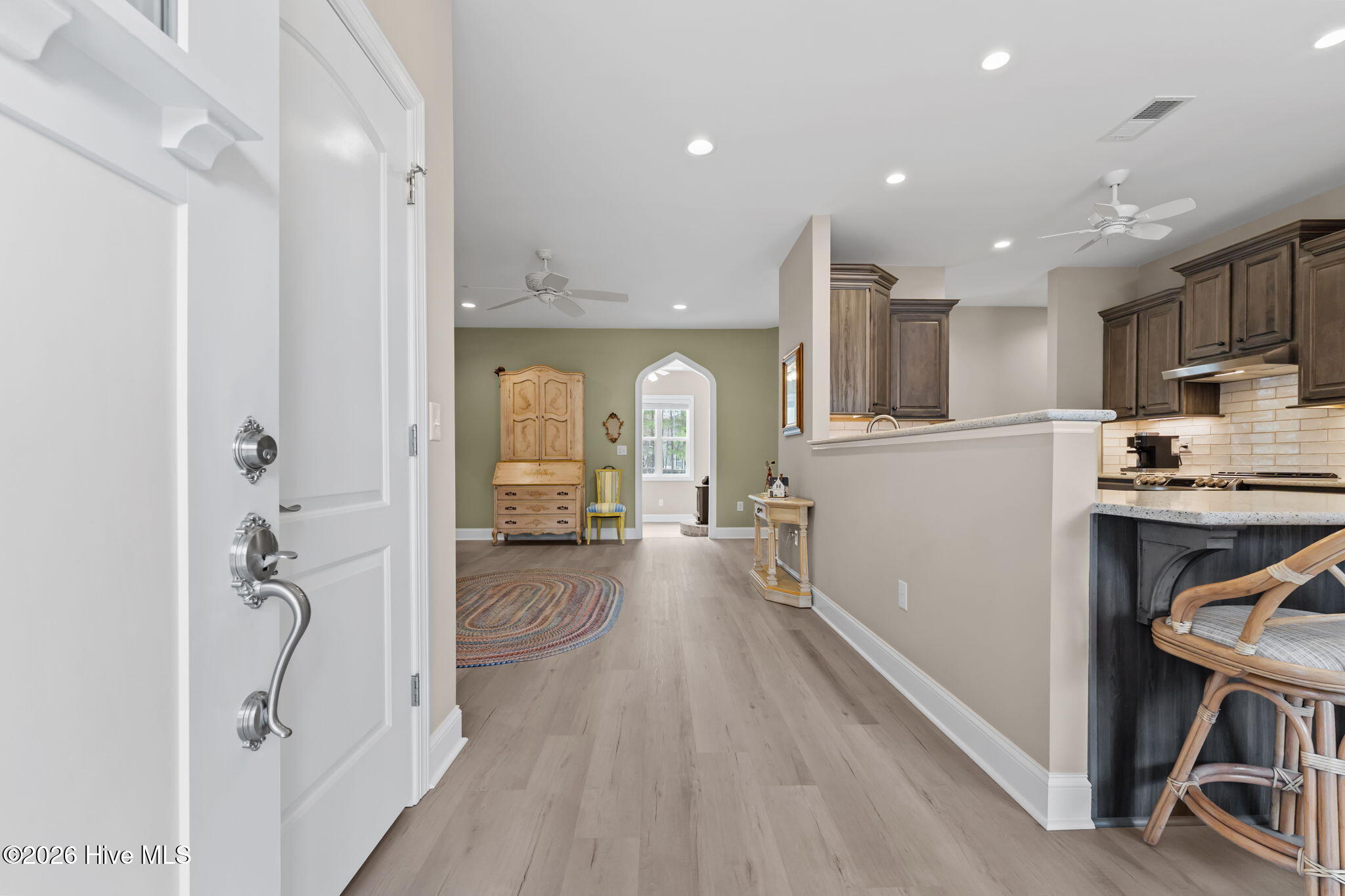102 Roxburgh Court West End, NC 27376 - Photo 7 of 52 foyer into livingroom with large entry closet