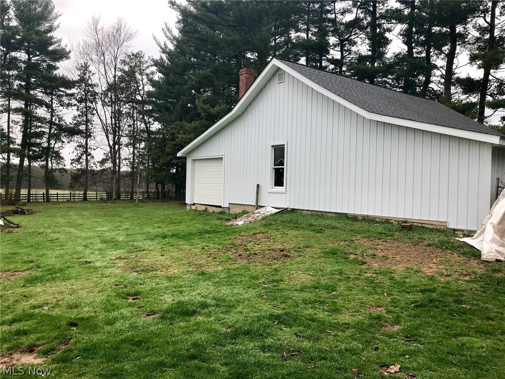 16208 Rapids Road Burton, OH 44021 - Photo 18 of 20 South side view of detached garage