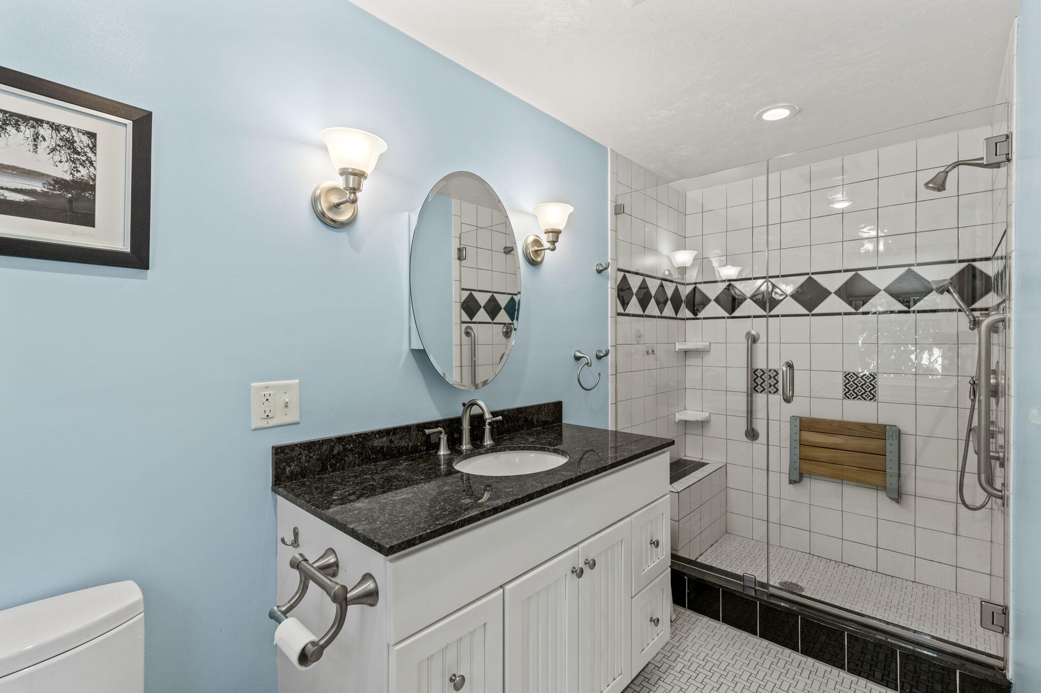 29 Amanda Court Cotuit, MA 02635 - Photo 18 of 45 a kitchen with a sink a stove and cabinets