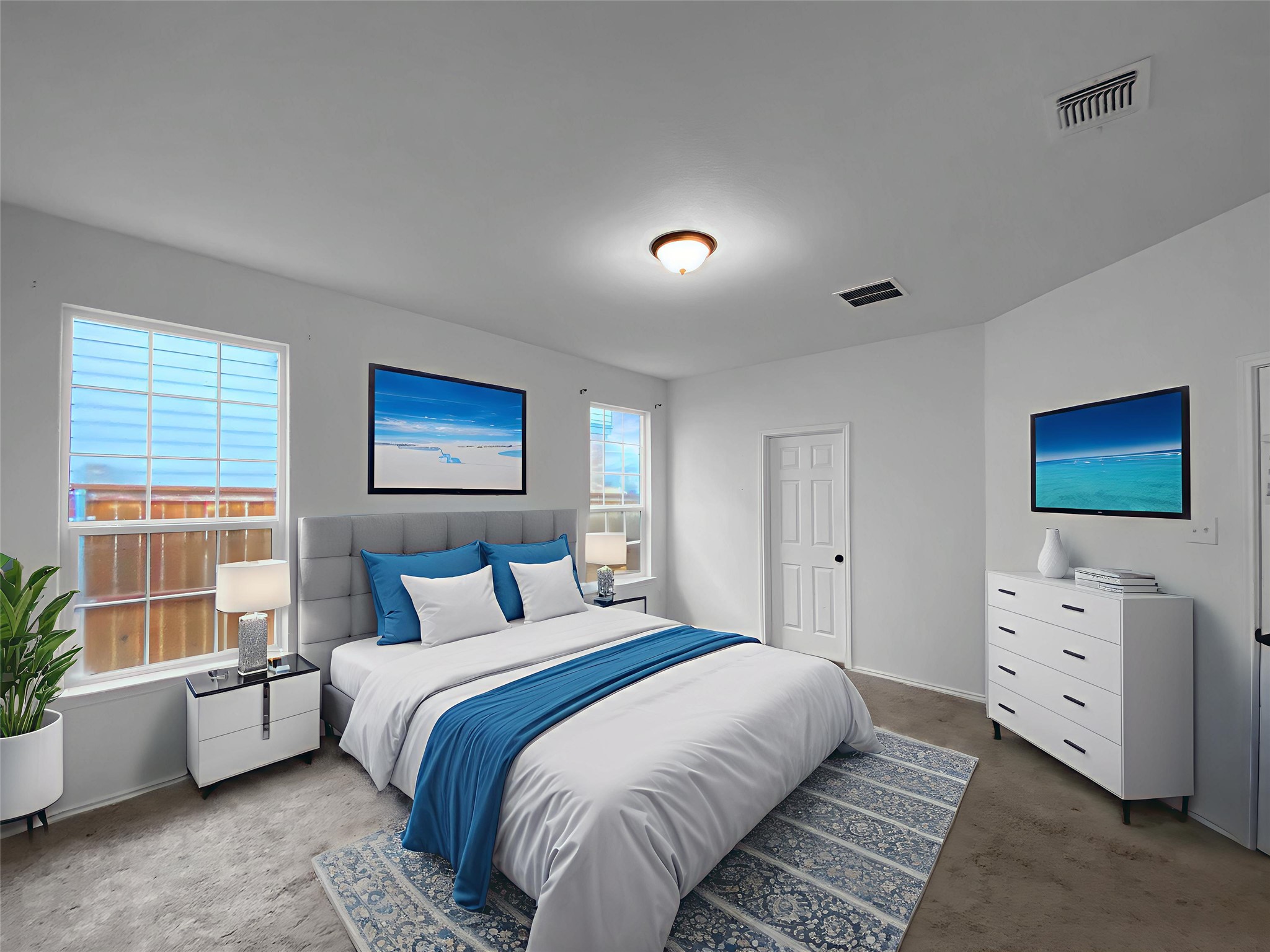 932 Yellow Ribbon Trail Jarrell, TX 76537 - Photo 3 of 26 a bedroom with a bed and a window