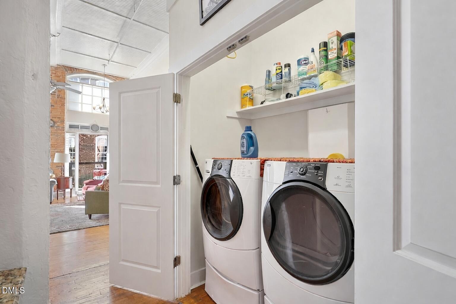 1535 Caraleigh Mills Court, Unit 118 Raleigh, NC 27603 - Photo 7 of 47 Urban loft laundry nook details