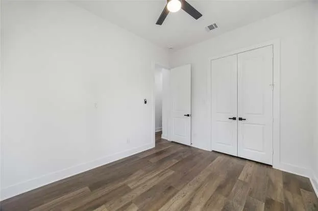 wooden floor in an empty room
