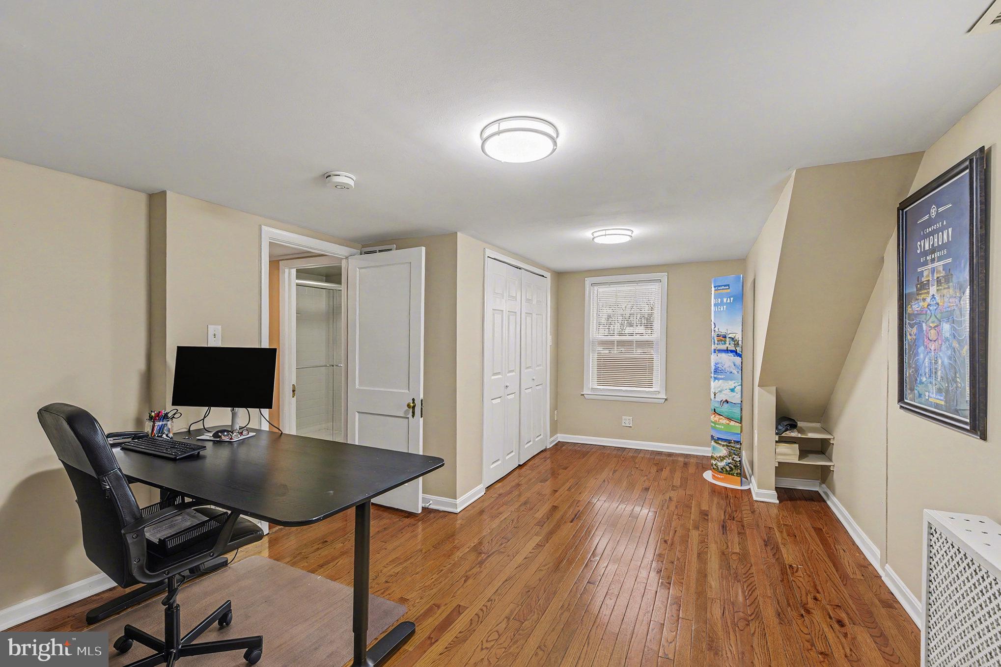1424 East Joppa Road Baltimore, MD 21286 - Photo 12 of 30 a view of a workspace with furniture and a window