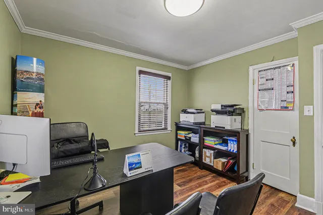 a room with furniture and a window