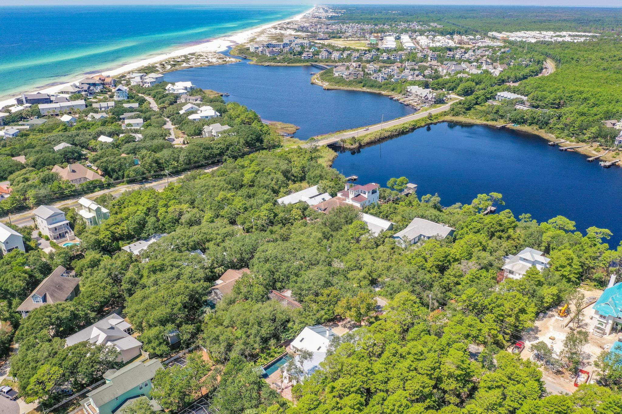 102 Camp Creek Road South Inlet Beach, FL 32461 - Photo 54 of 58 a view of a lake