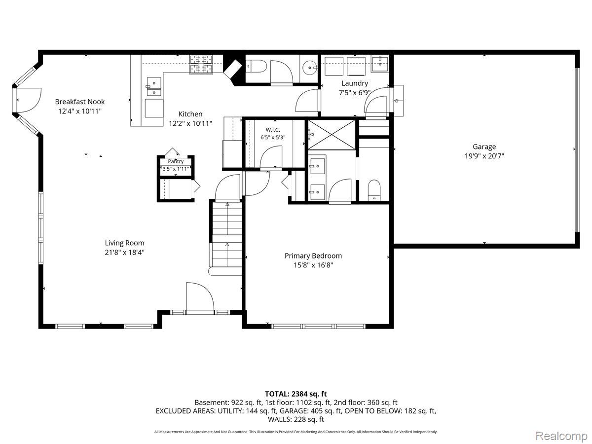 49105 Hawksburry Road Canton, MI 48188 - Photo 50 of 51 Floor plan