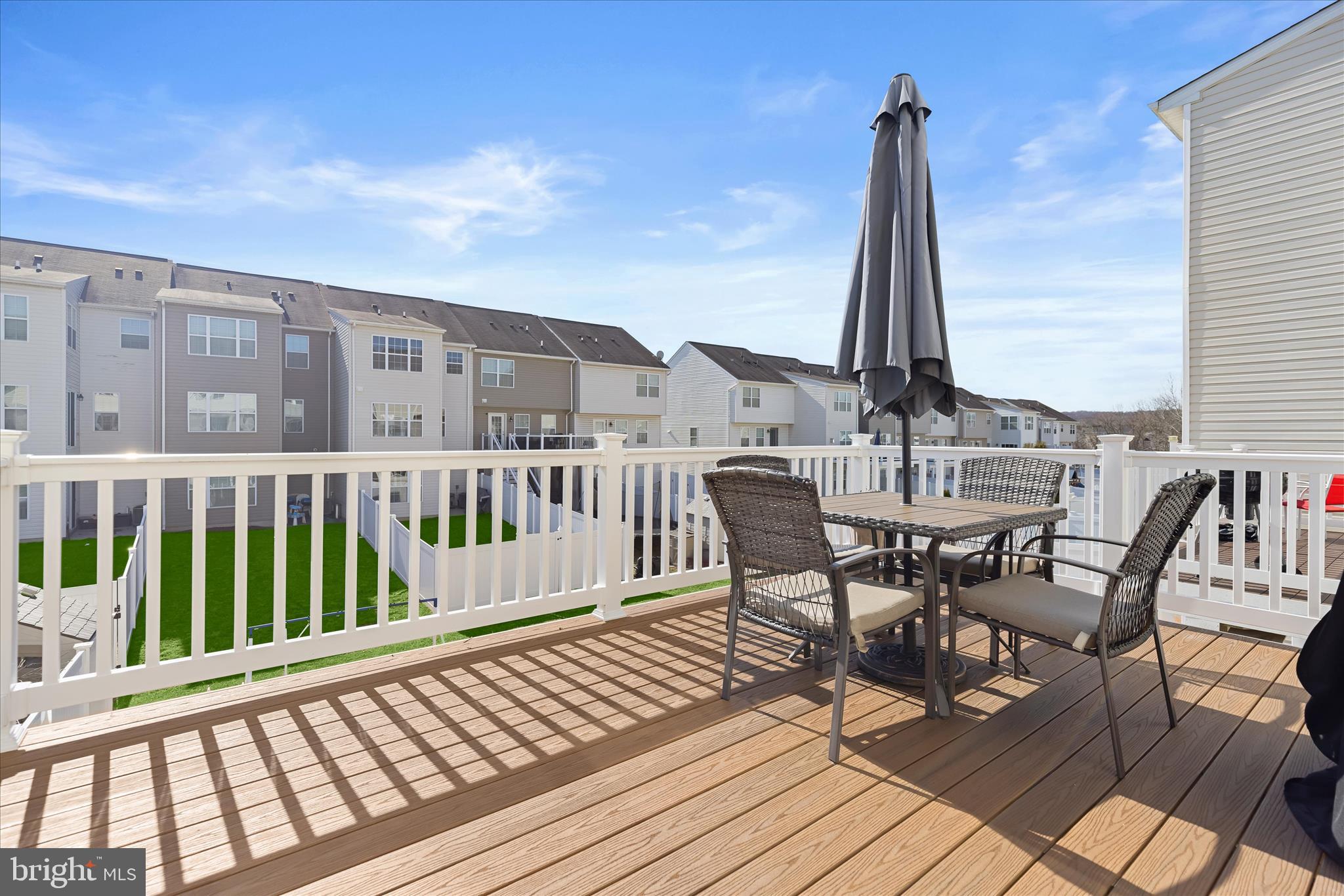 1317 Spindrift Road Aberdeen, MD 21001 - Photo 15 of 56 Composite Deck off Kitchen