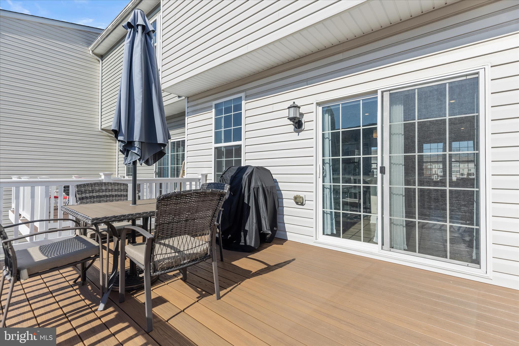 1317 Spindrift Road Aberdeen, MD 21001 - Photo 16 of 56 Composite Deck off Kitchen