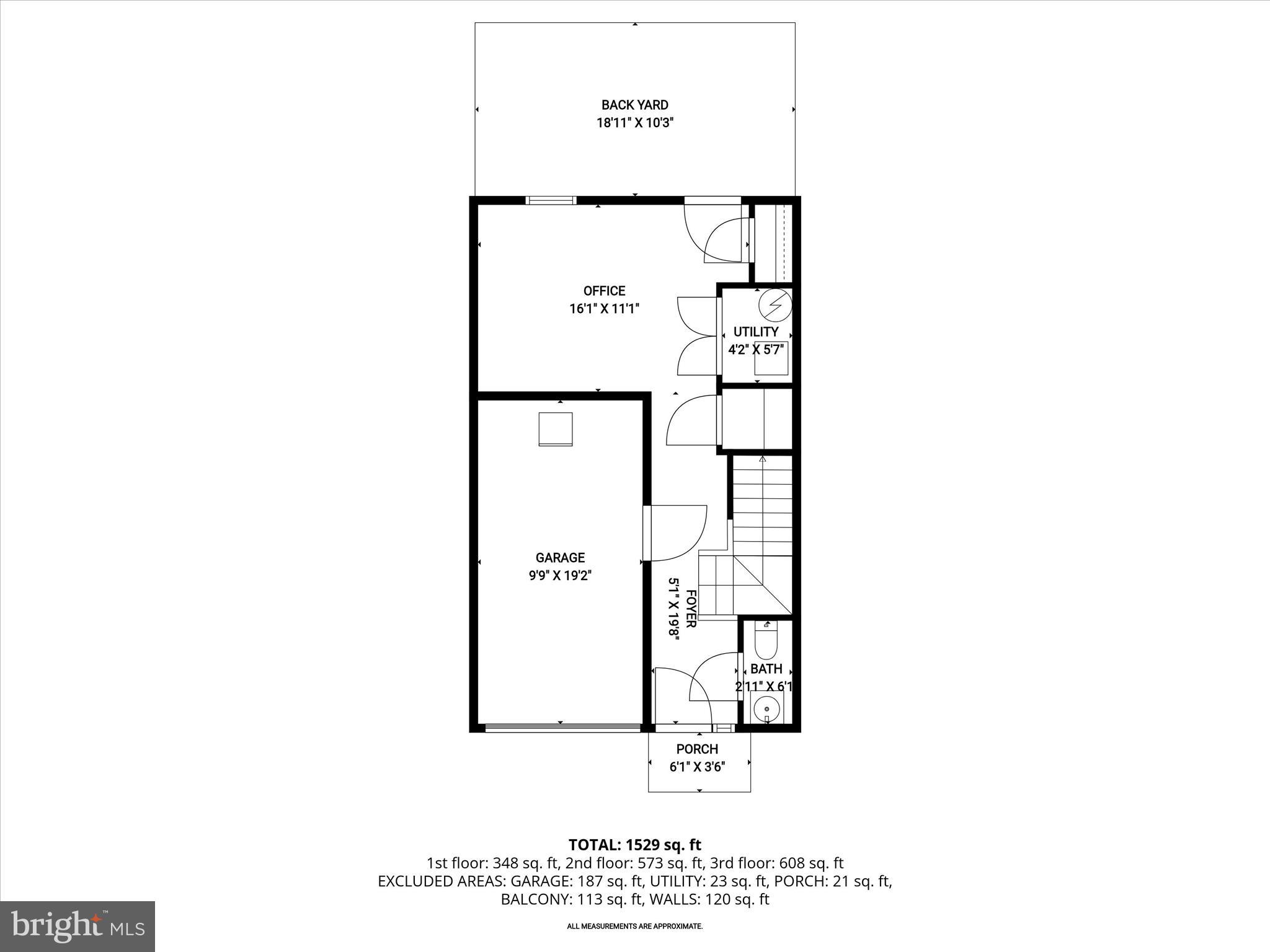 1317 Spindrift Road Aberdeen, MD 21001 - Photo 46 of 49 Entry Level Floor Plan