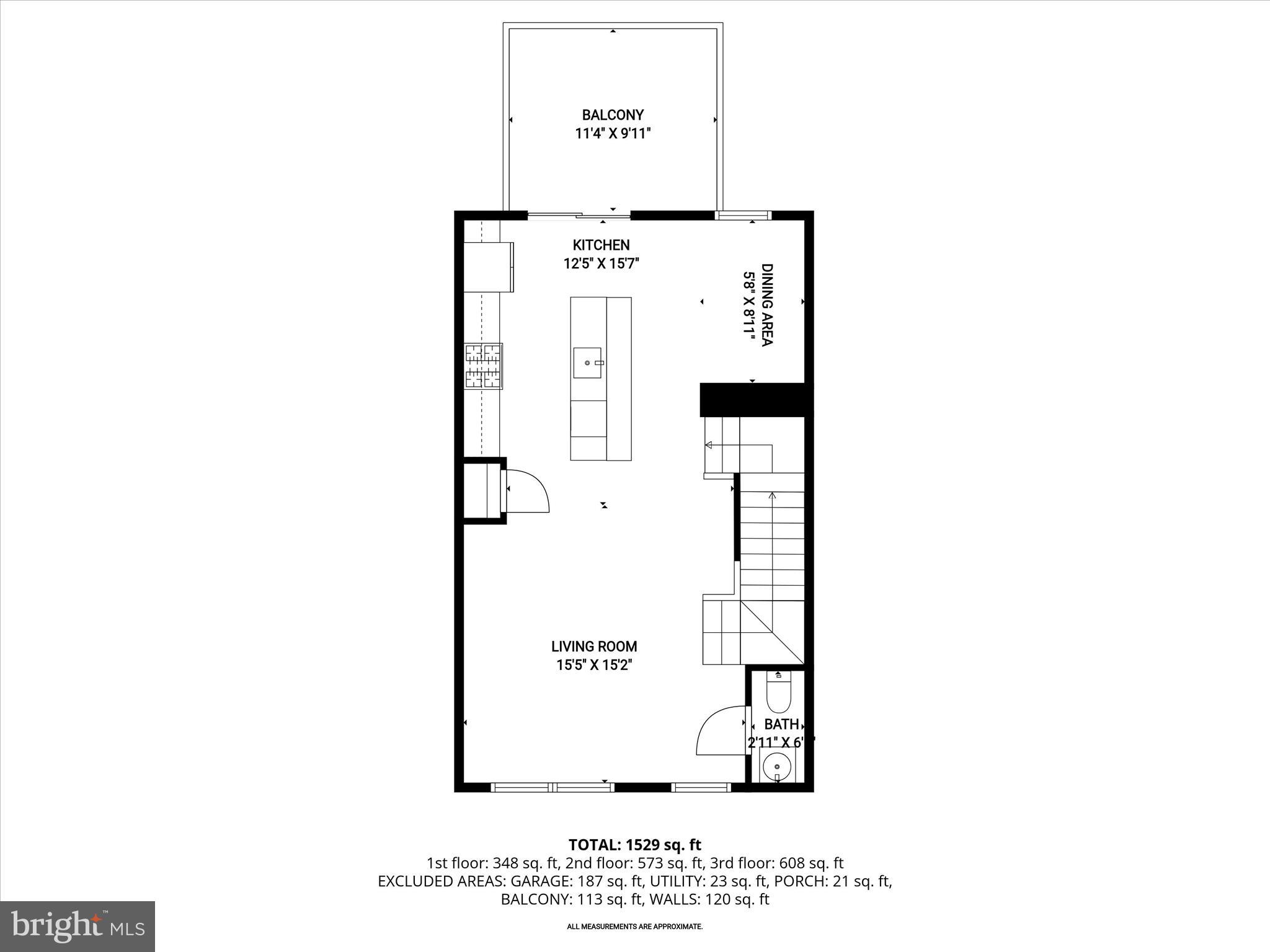 1317 Spindrift Road Aberdeen, MD 21001 - Photo 47 of 49 Main Living Level Floor Plan