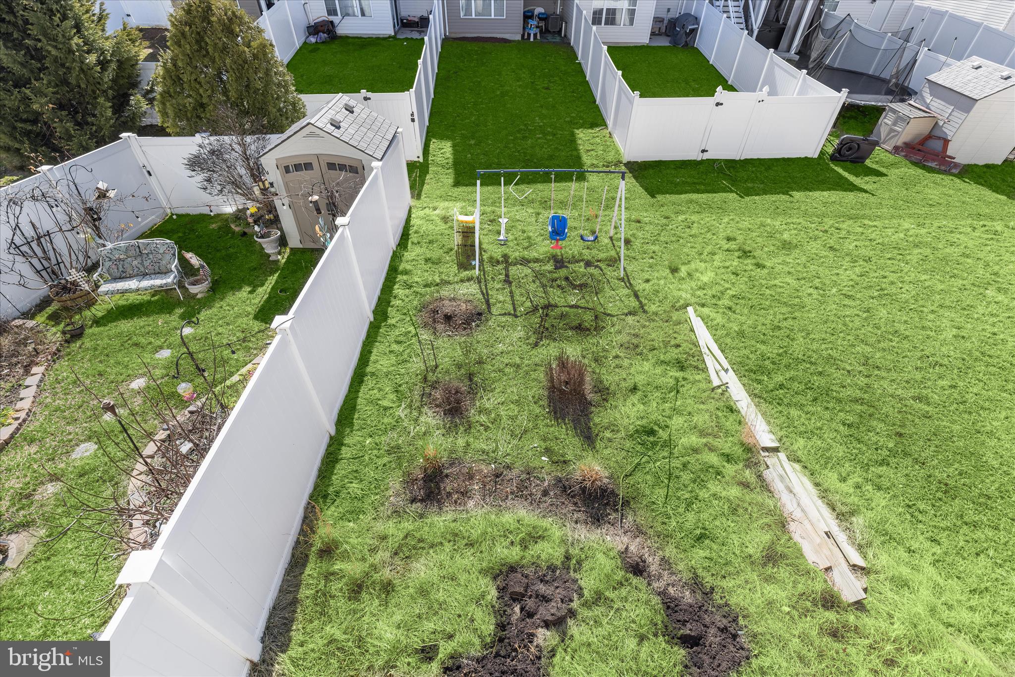 1317 Spindrift Road Aberdeen, MD 21001 - Photo 38 of 56 Rear Lawn with Garden Space