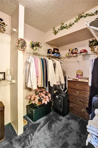a view of a chair and tables in the garden