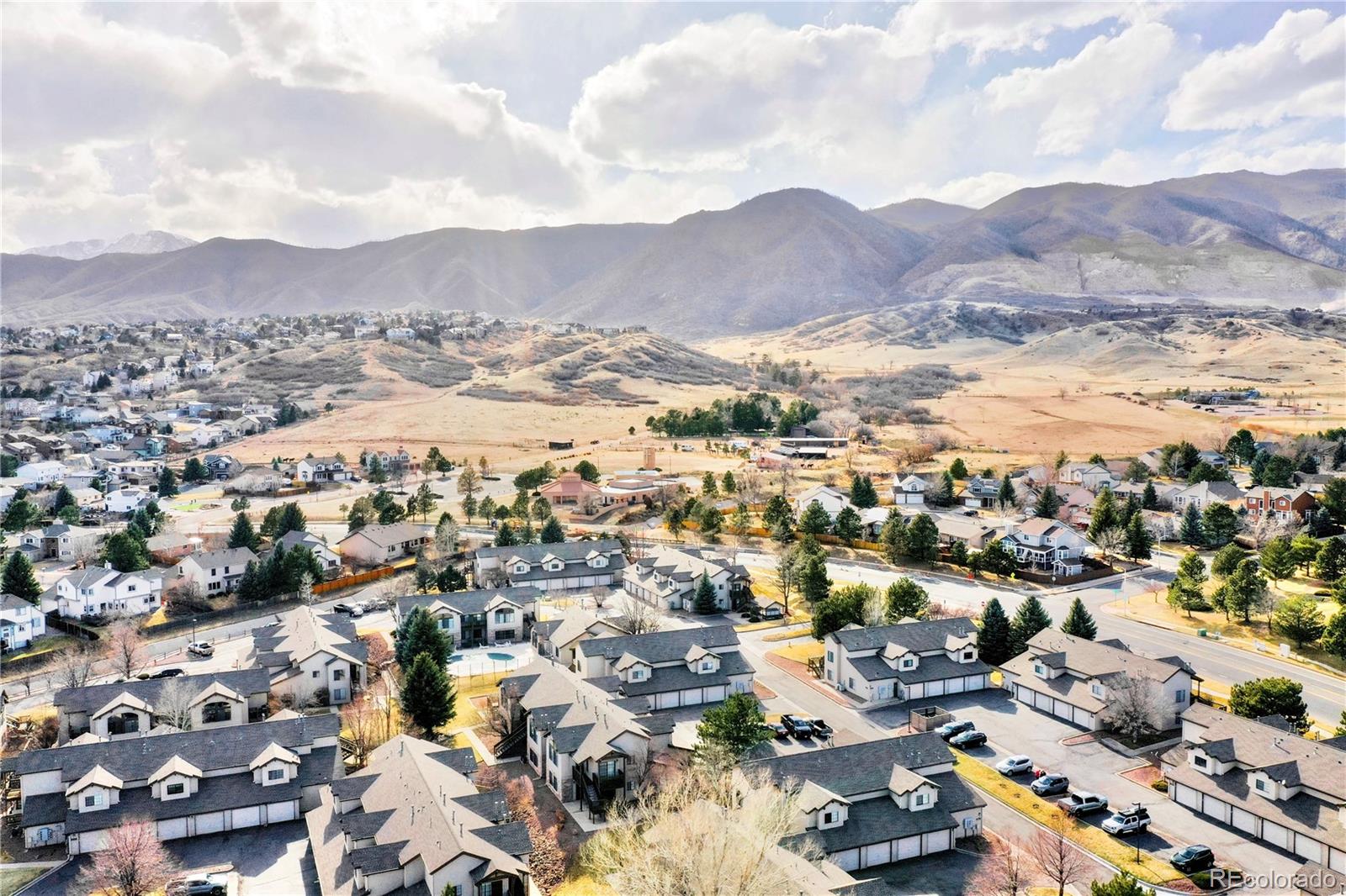 2170 Alicia Point, Unit 102 Colorado Springs, CO 80919 - Photo 37 of 37 an aerial view of a city