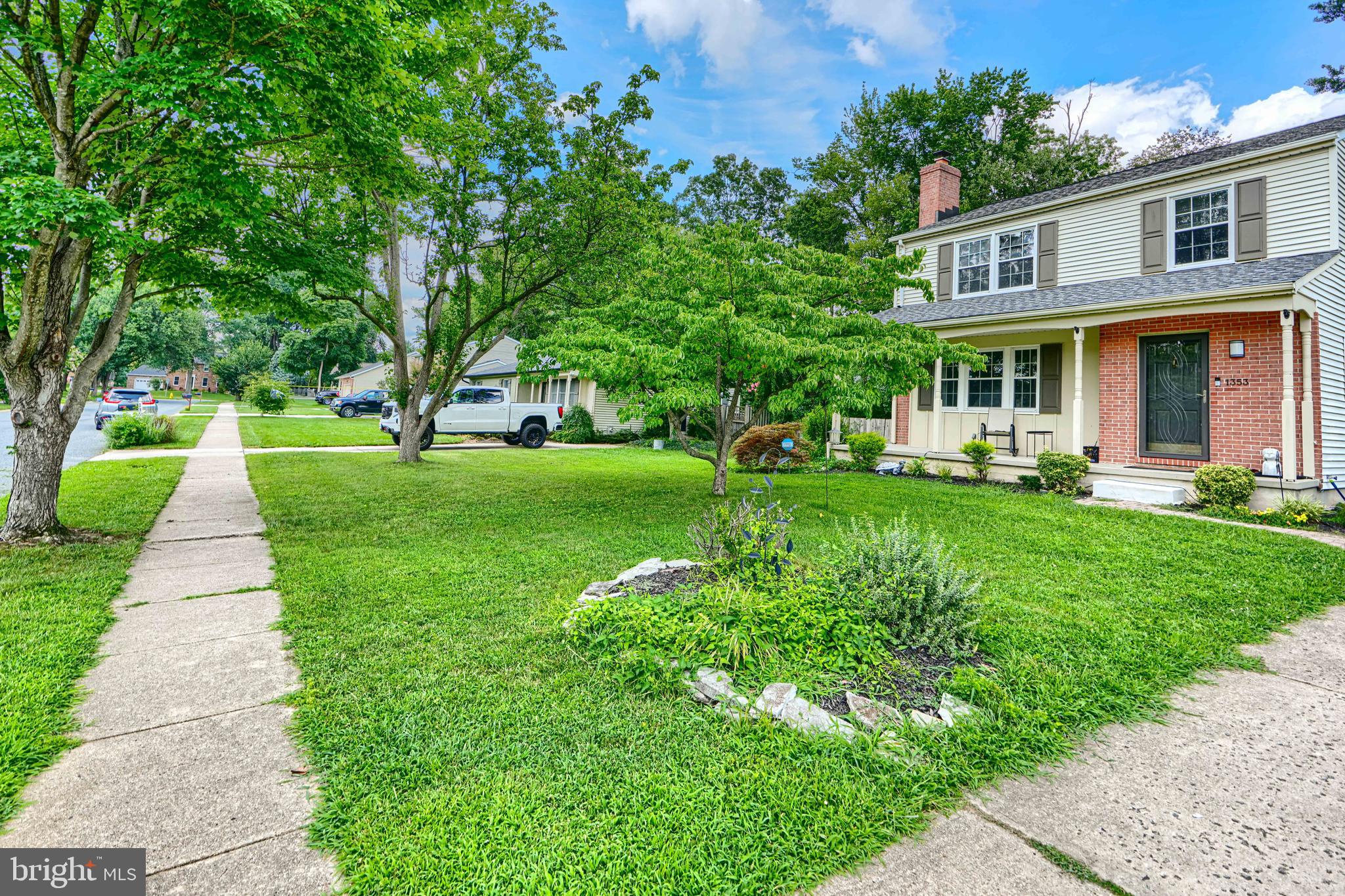 1353 Sweetbriar Lane Bel Air, MD 21014 - Photo 3 of 43 a front view of a house with garden