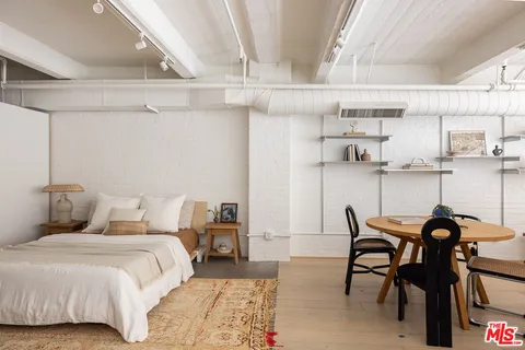 a view of table and chairs in kitchen