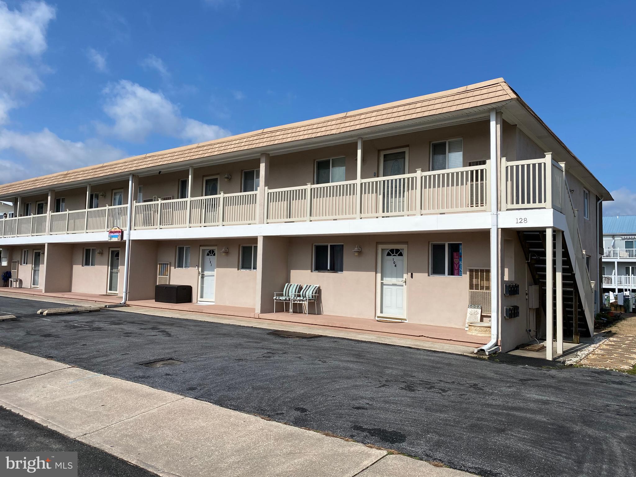 128 Captains Quarters Road, Unit 204 Ocean City, MD 21842 - Photo 31 of 32 Brand new street side decking and stairs