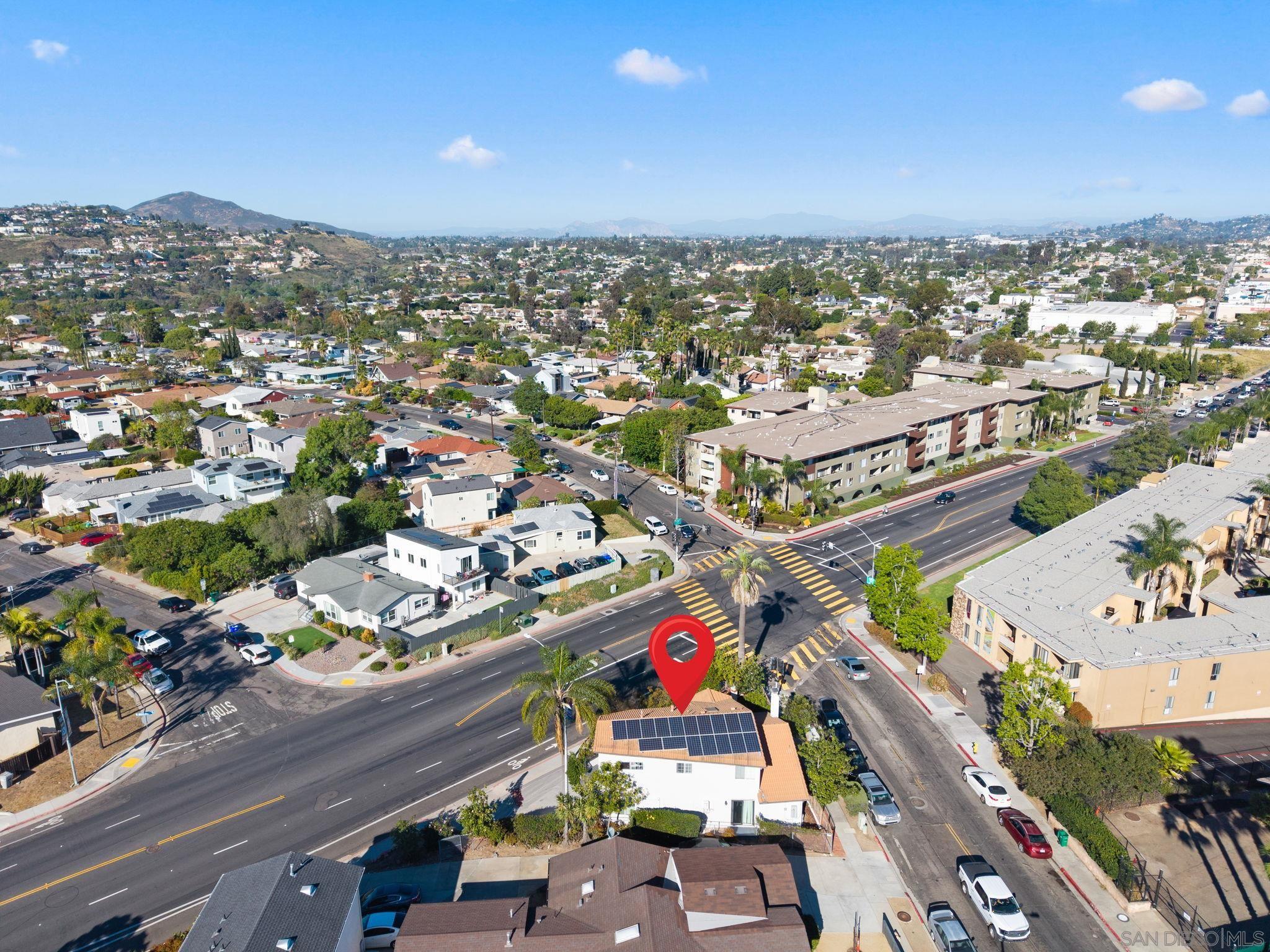 6497 Montezuma Road San Diego, CA 92115 - Photo 20 of 23 an aerial view of a city