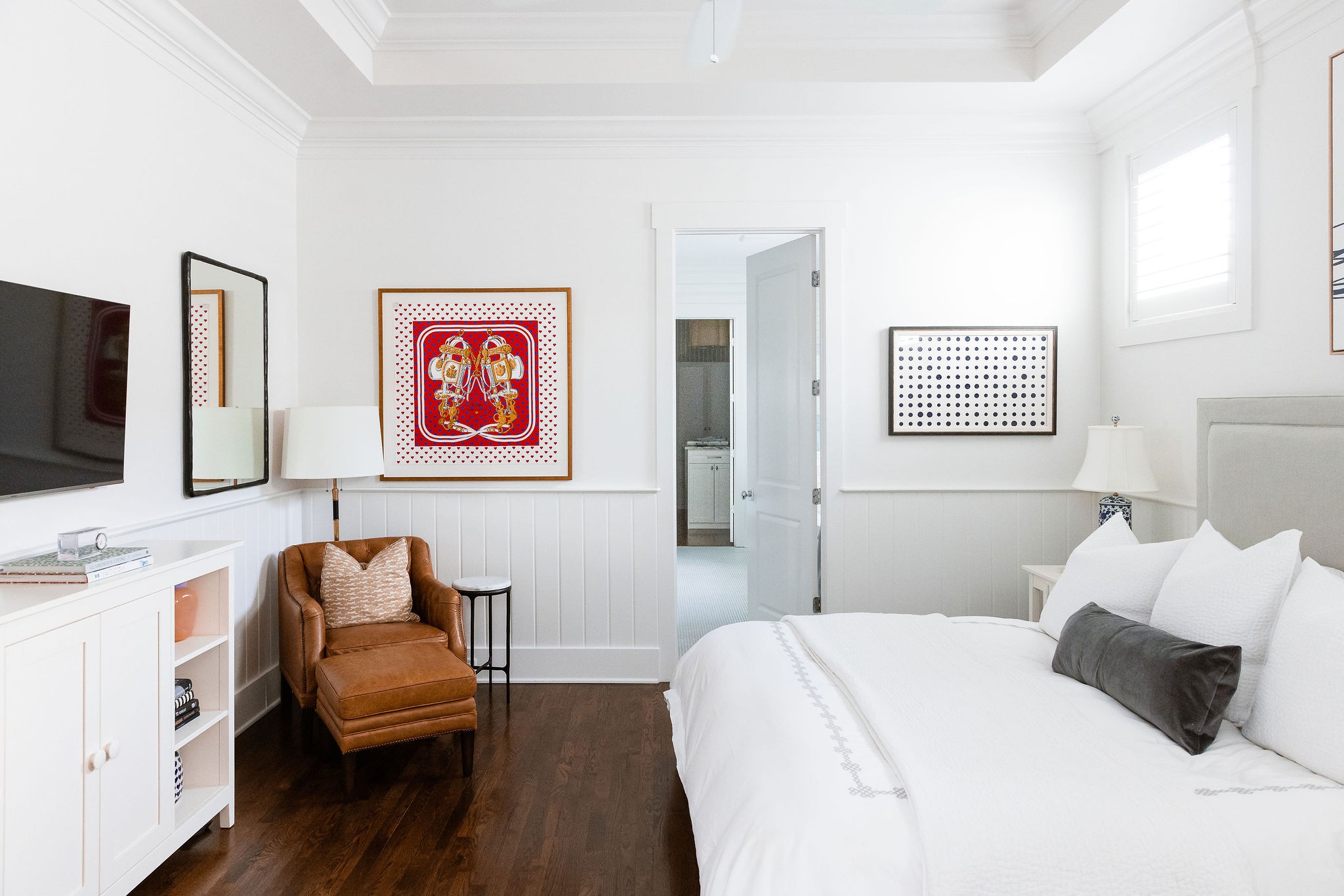 1507 Eliot Road Franklin, TN 37064 - Photo 21 of 67 a bedroom with a bed and a couch