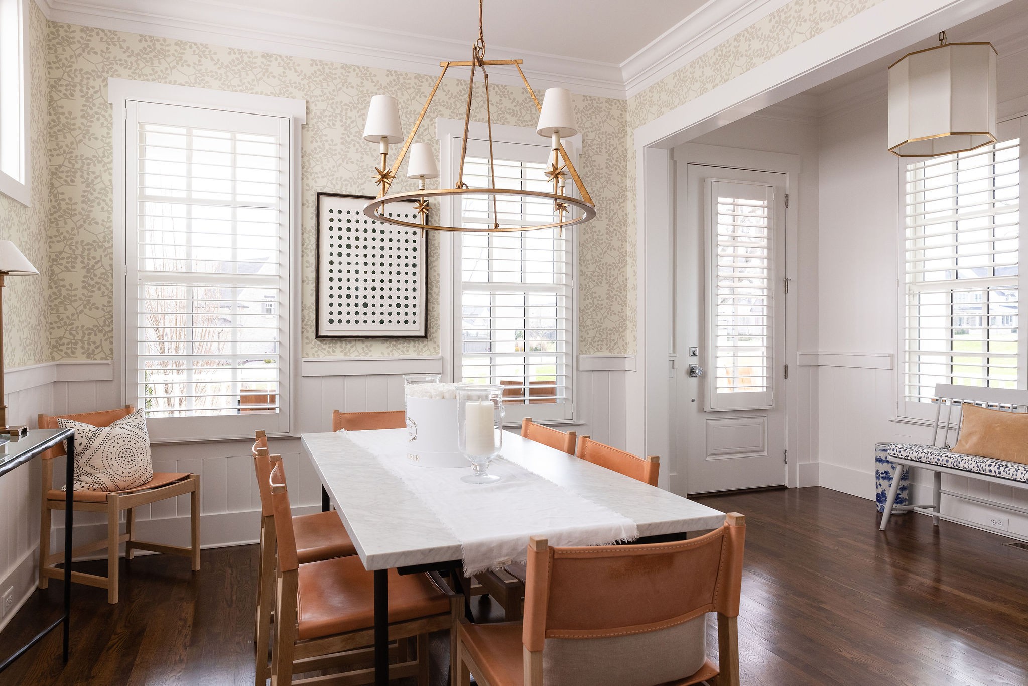 1507 Eliot Road Franklin, TN 37064 - Photo 7 of 67 a view of a dining room with furniture window and wooden floor