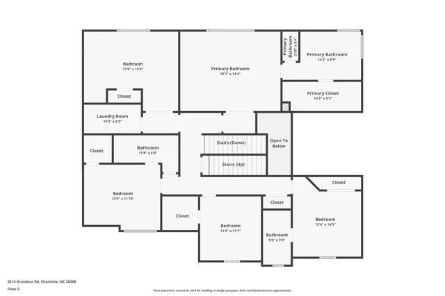 $695,000 | 3214 Grandeur Road, Charlotte, NC 28269